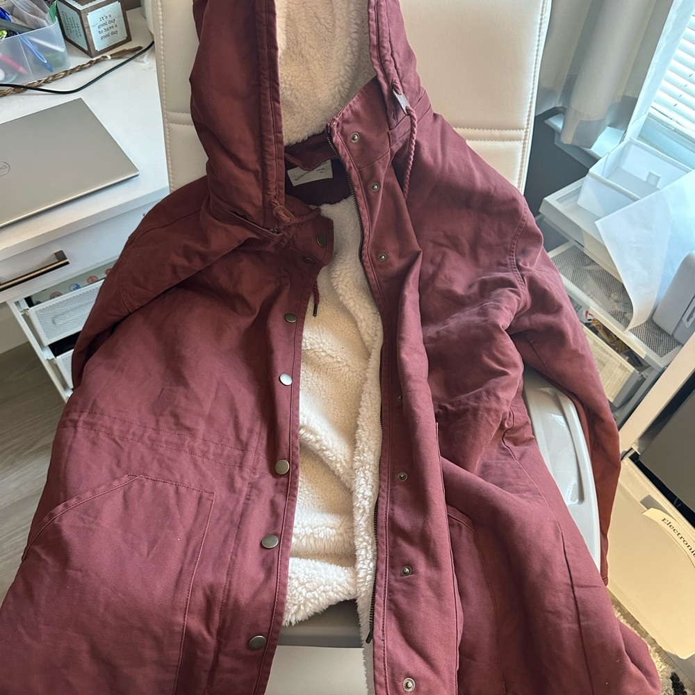 ⭐️NWOT tag lined utility jacket ⭐️